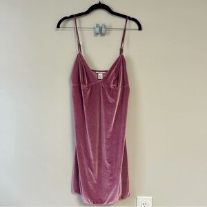 Victoria's Secret Pink Velvet Chemise